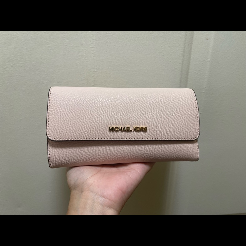 Michael Kors tri fold wallet